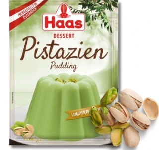 Haas Puding Pistácie 37g