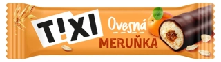 TIXI Ovesná s meruňkovou náplní 30g bez cukru