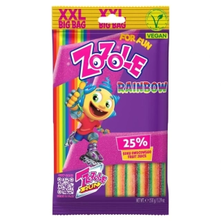 Zozole Rainbow XXL kyselé pásky 150g AKCE