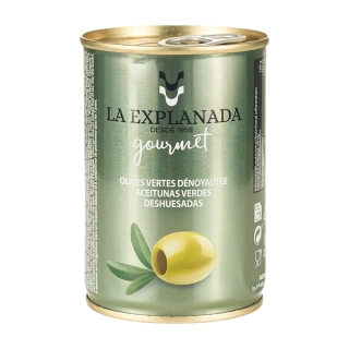 LA Explanada Olivy zelené bez pecky 280g plech